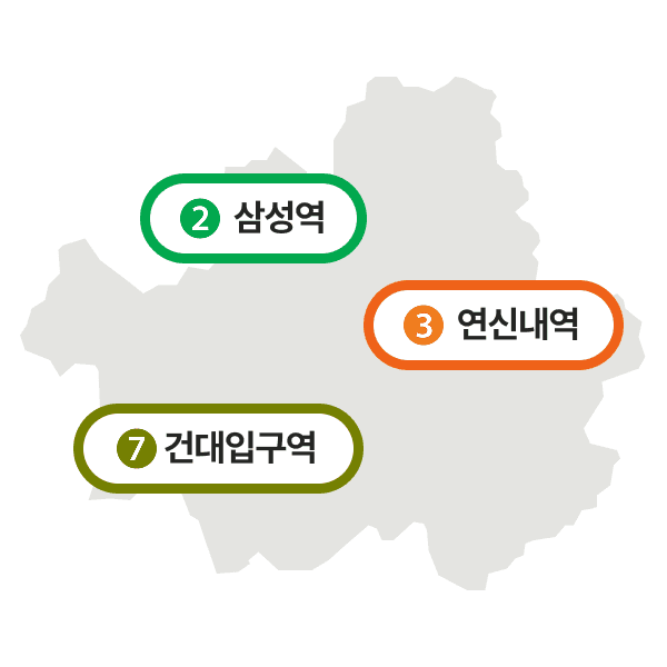 셔틀 노선도